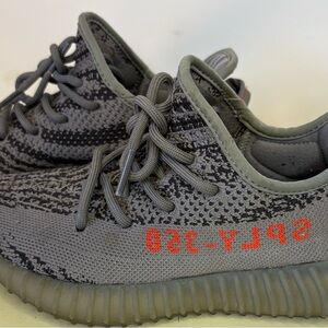 Adidas Yeezy Boost 350 V2 Gray Red Shoes